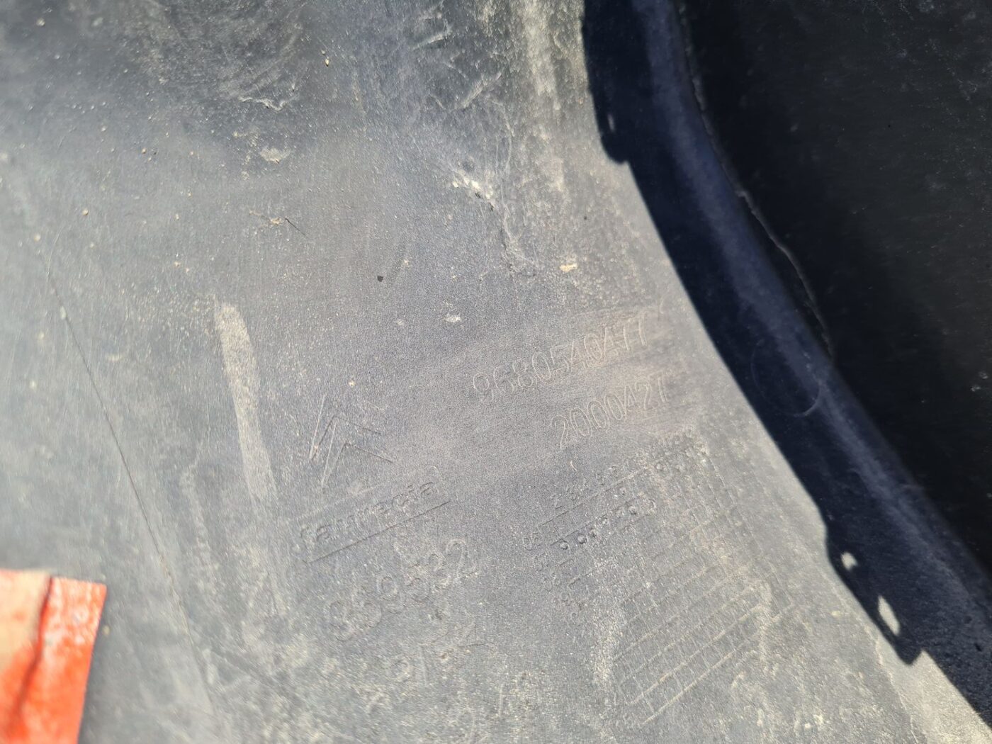 Aizmugurēja bufera stūris priekš CITROEN PICASSO 2007