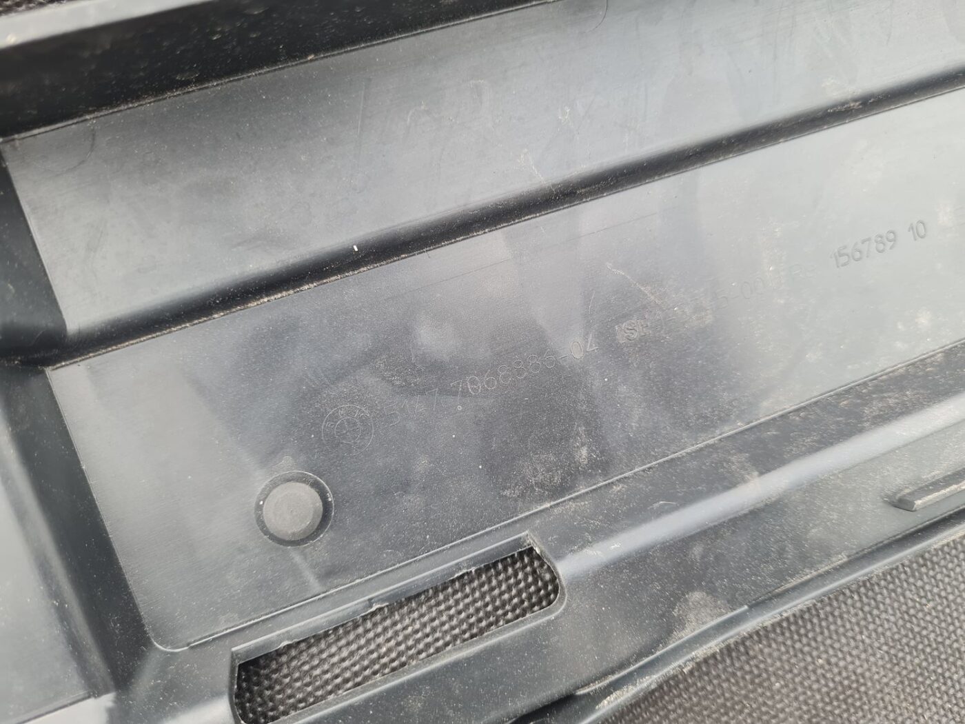 Bagāžnieka nodalījuma plastmasa priekš BMW 330D E91 2008 TOURING 3 Bagāžnieka nodalījuma plastmasa priekš BMW 330D E91 2008 TOURING