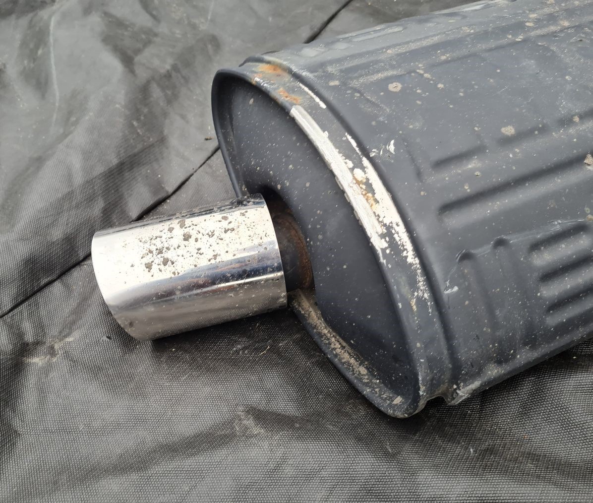 Izplūdes sistēmas izpūtējs priekš HONDA ACCORD 2003 SILVER