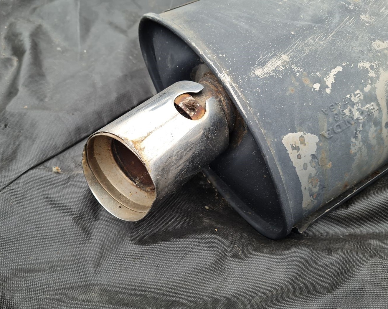 Izplūdes sistēmas izpūtējs priekš HONDA ACCORD 2003 SILVER