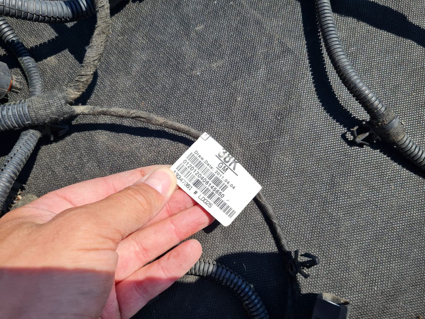 Dzinēja vadi priekš OPEL ASTRA J 2012