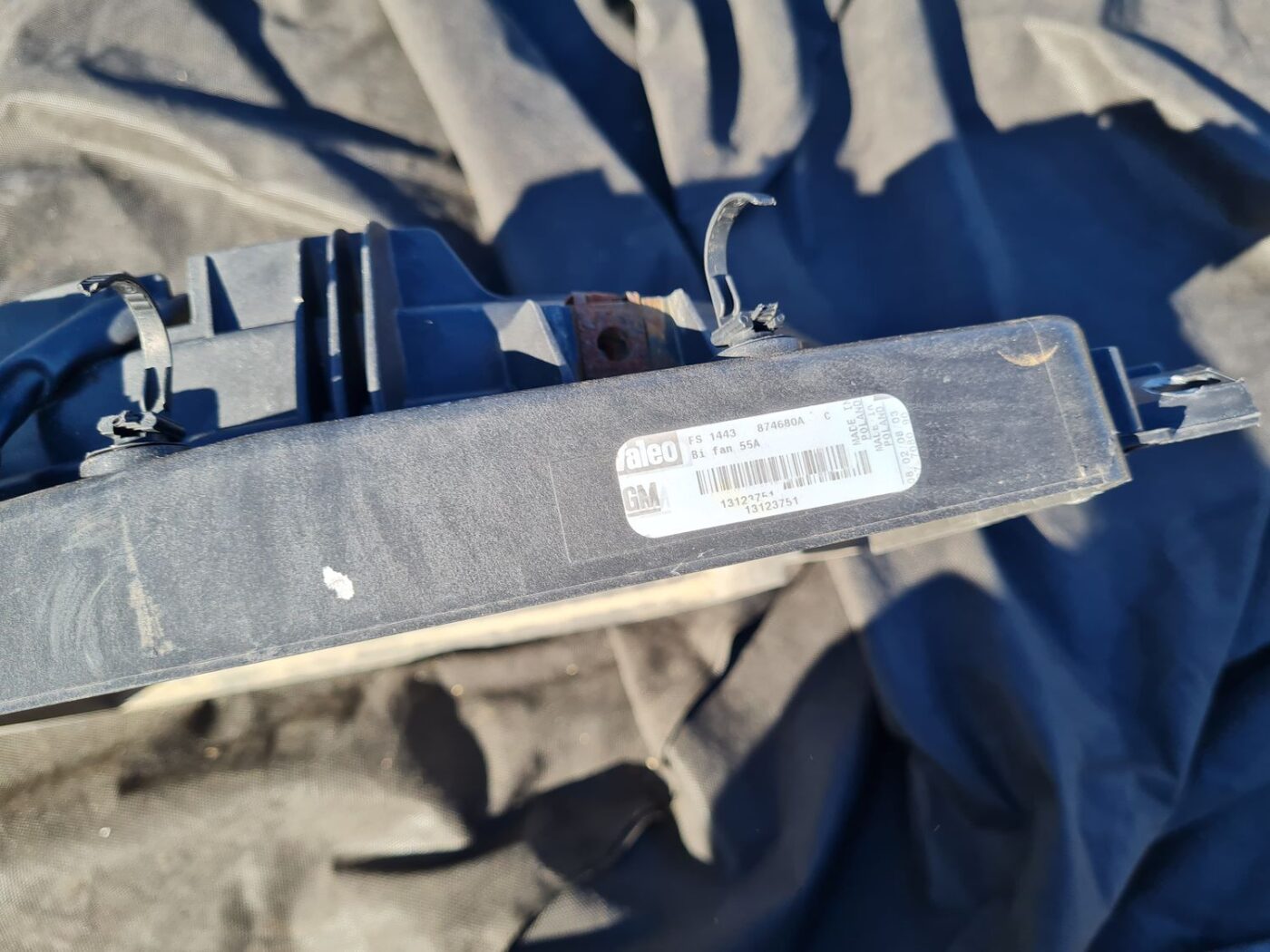 Dzesēšanas radiatora ventilators priekš OPEL VECTRA C 2008