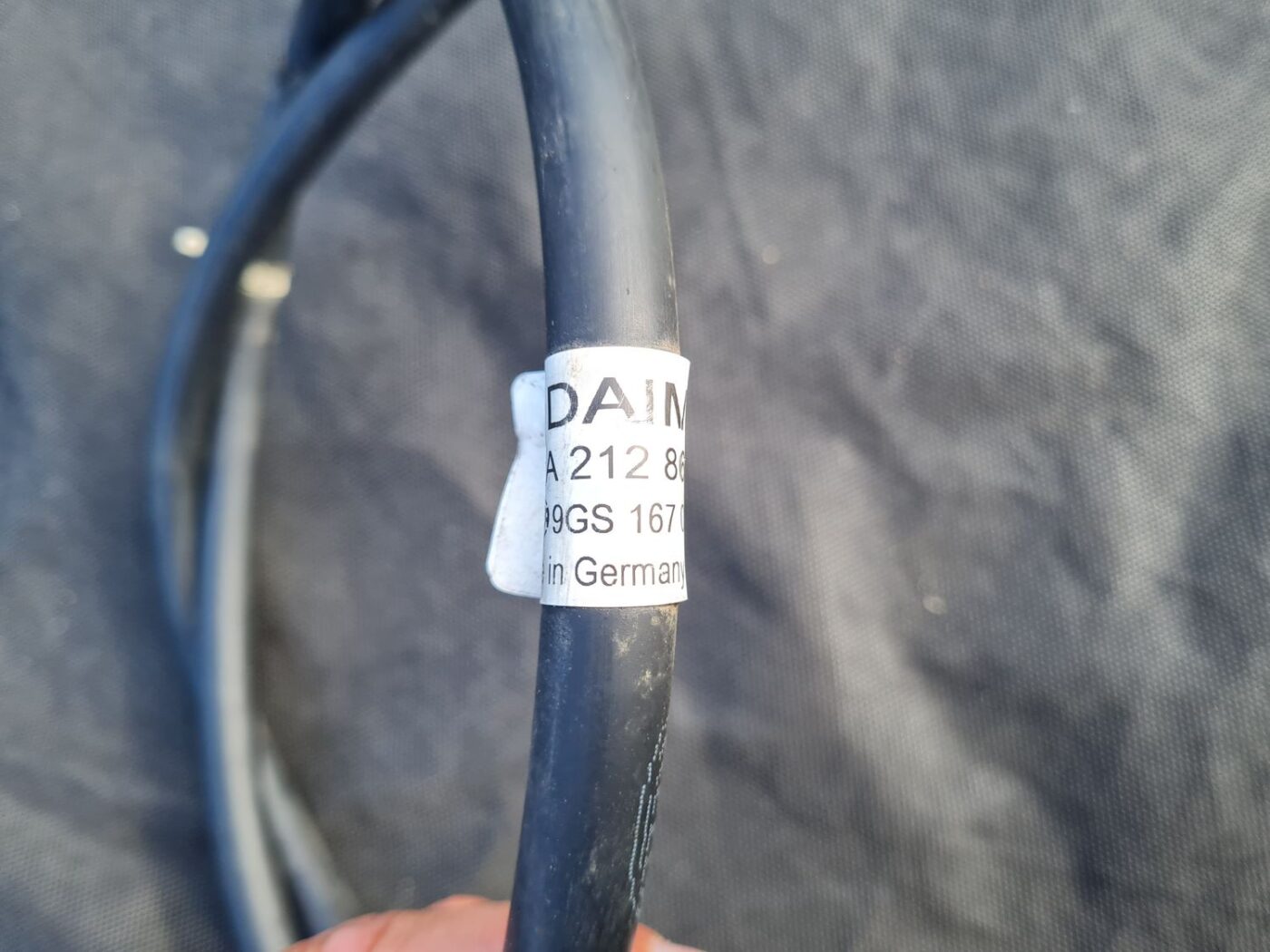 Vējstikla mazgāšanas šķidruma sprauslu šļūtene priekš MERCEDES BENZ E250 W212 2014