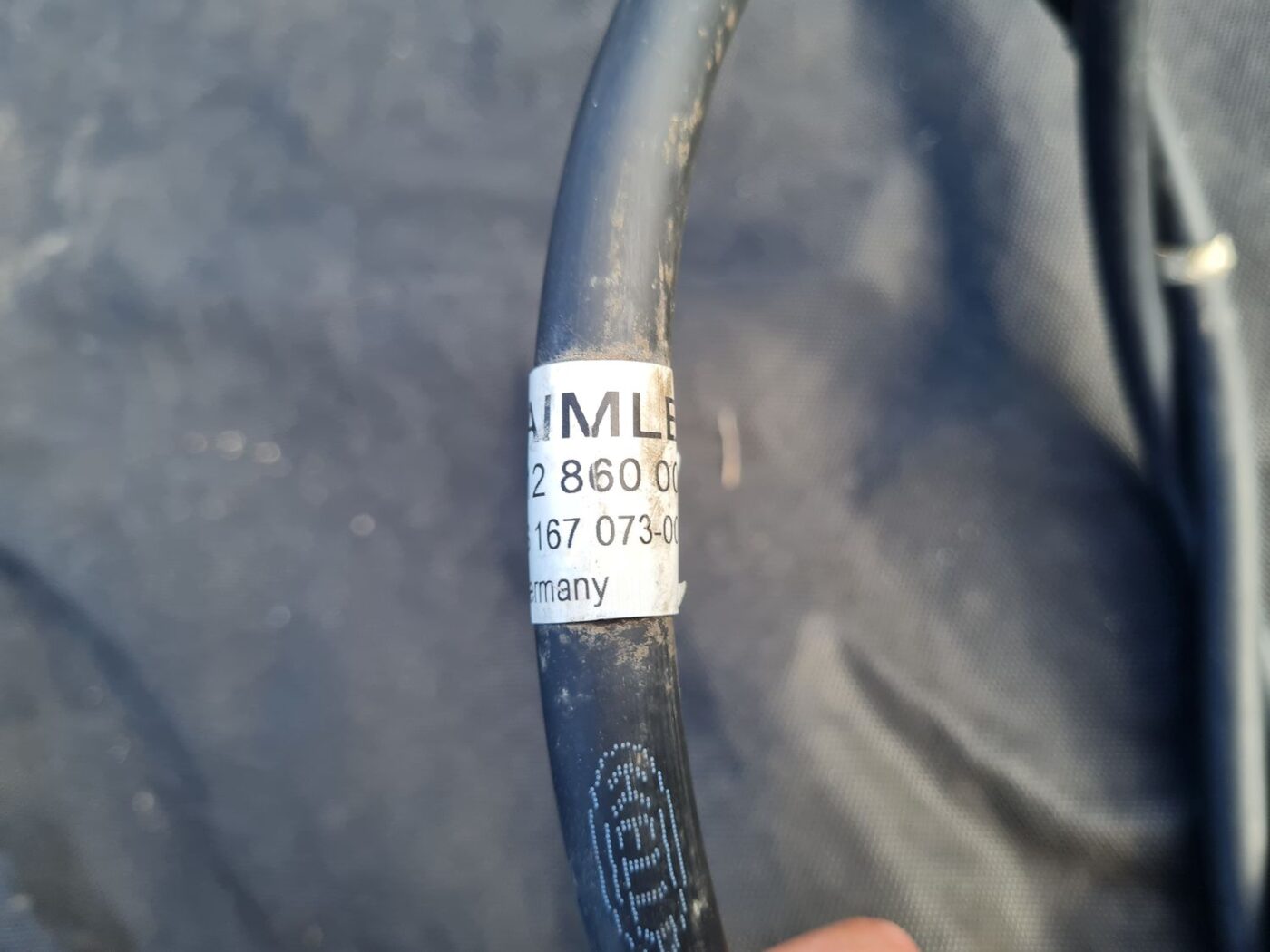 Vējstikla mazgāšanas šķidruma sprauslu šļūtene priekš MERCEDES BENZ E250 W212 2014