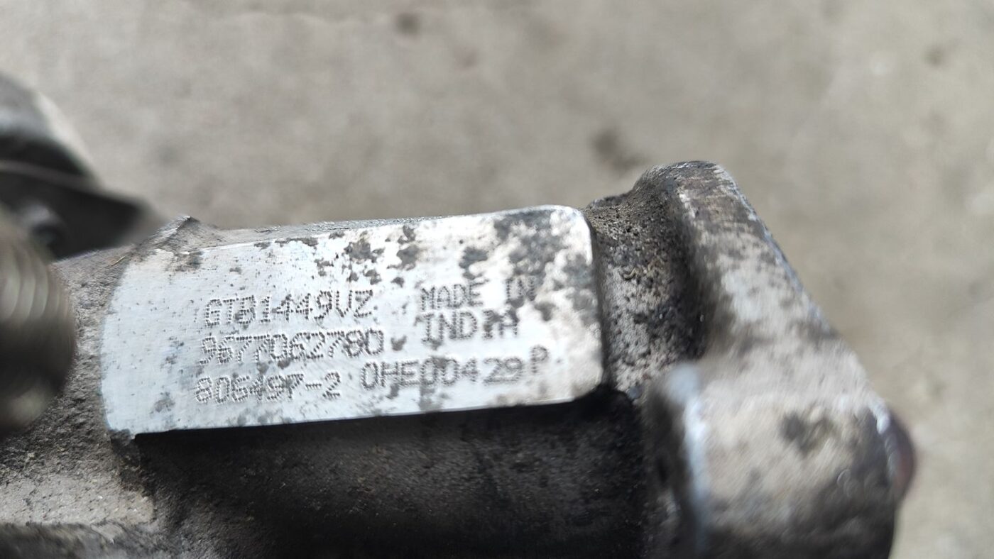 Turbīna priekš PEUGEOT 508 2012