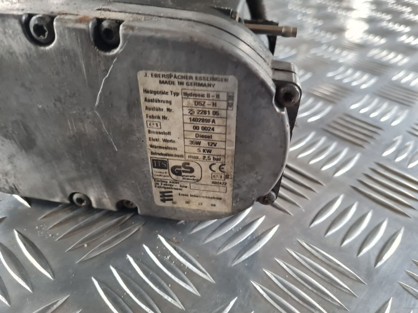 Autonomais sildītājs (Webasto) priekš TOYOTA AVENSIS 2007