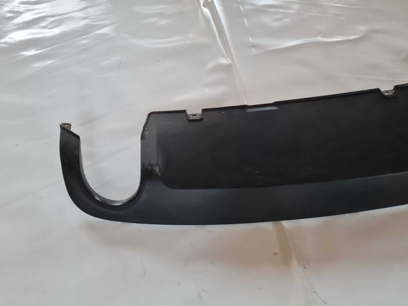 Aizmugurēja bufera spoileris (lūpa) priekš AUDI A6 2008