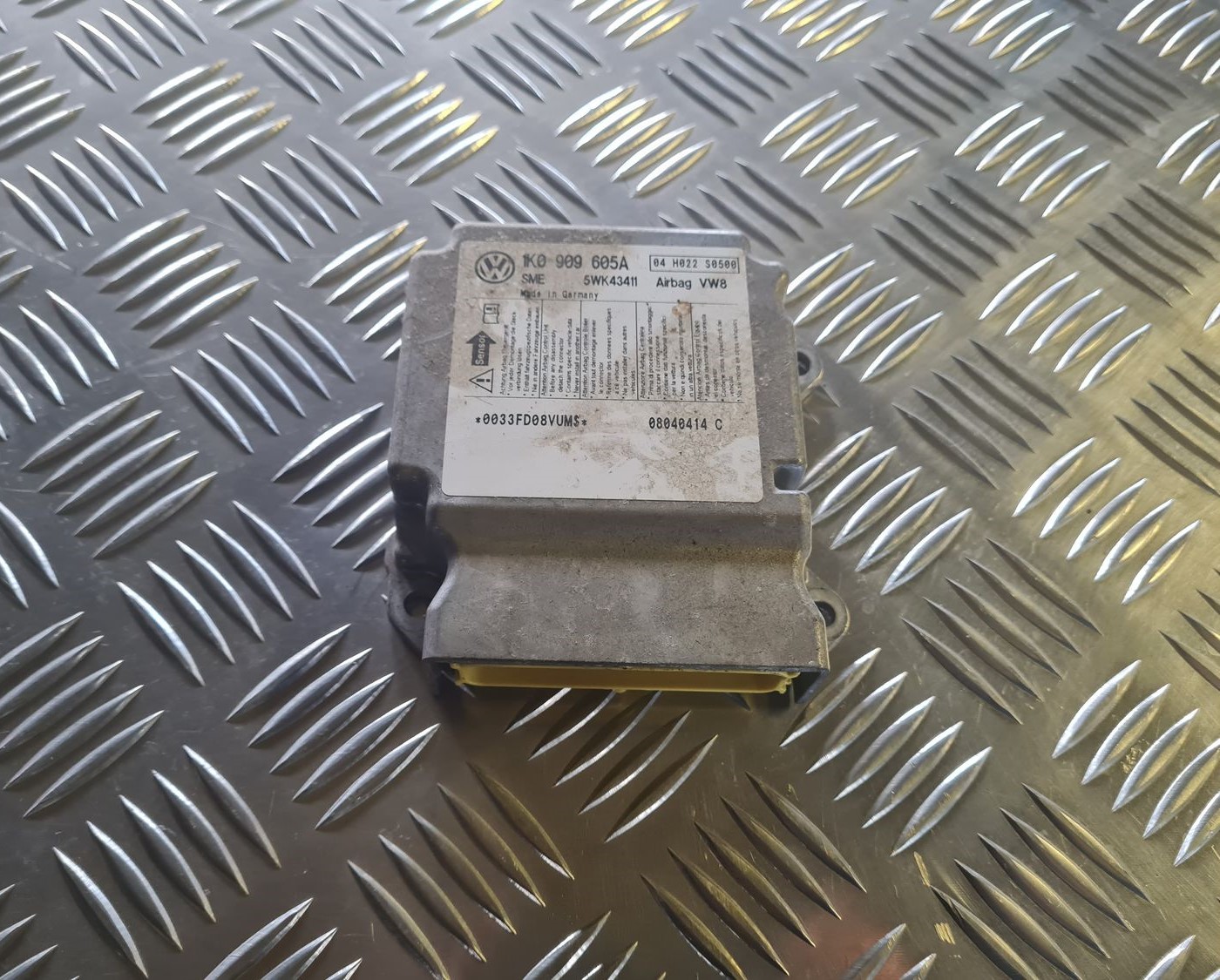 Drošības spilvena vadības bloks priekš VW GOLF 5 2004