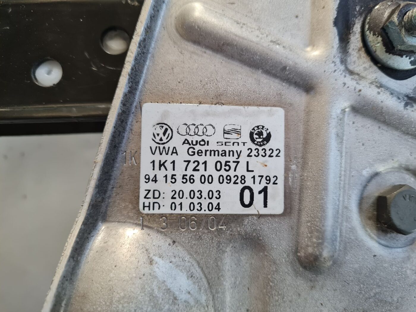 Bremžu pedālis priekš VW GOLF 5 2004 4 Bremžu pedālis priekš VW GOLF 5 2004