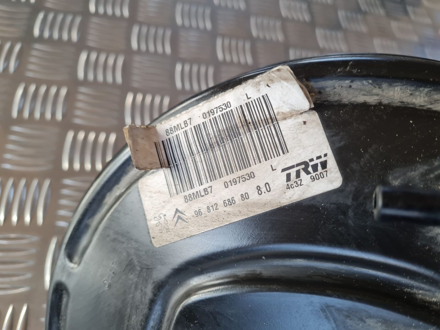 Vakuuma bremžu pastiprinātājs priekš CITROEN BERLINGO 2014