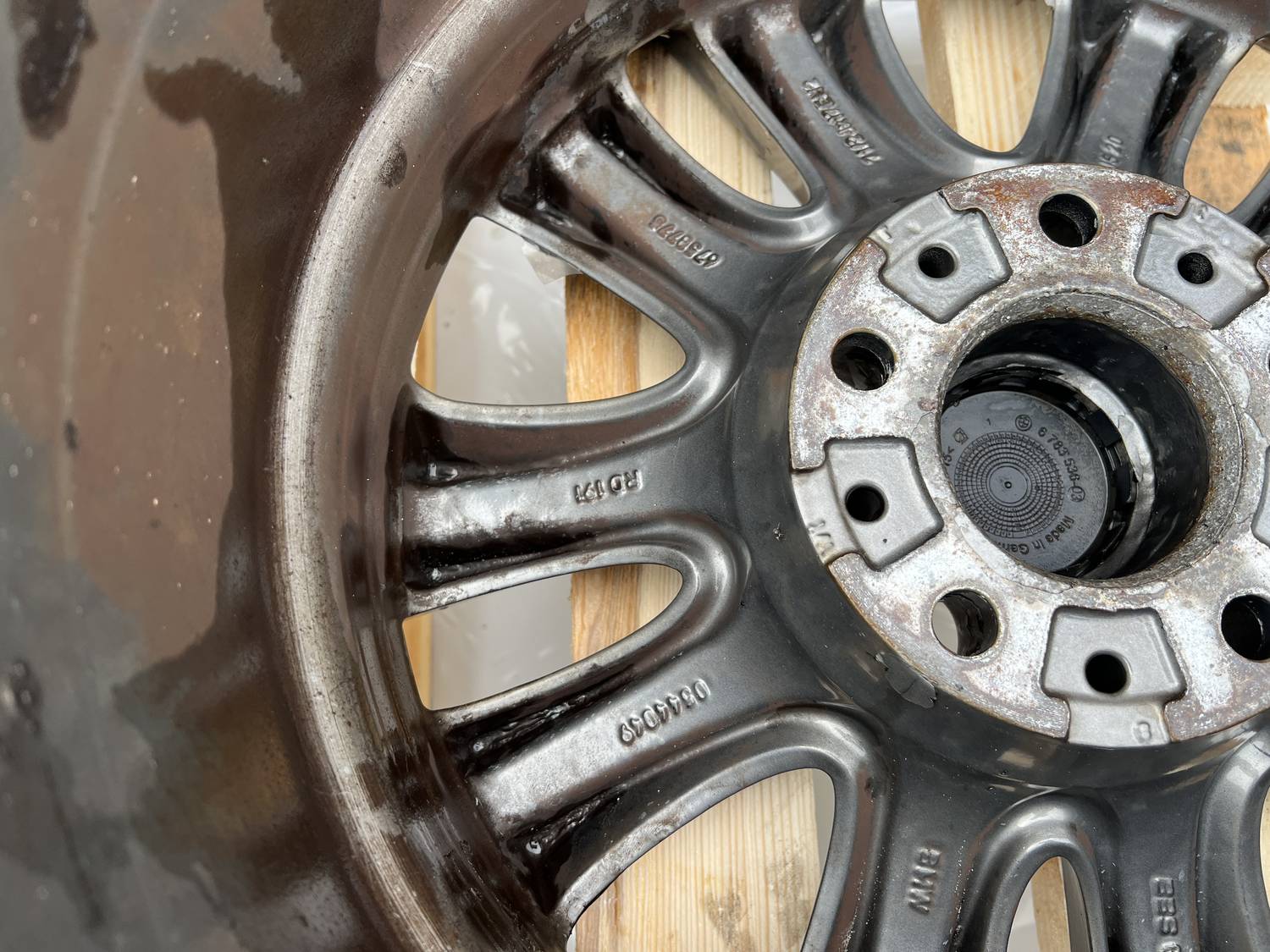 Lietie diski - vieglmetāla (kpl) priekš BMW 318D E91 2008 TOURING 5 Lietie diski - vieglmetāla (kpl) priekš BMW 318D E91 2008 TOURING