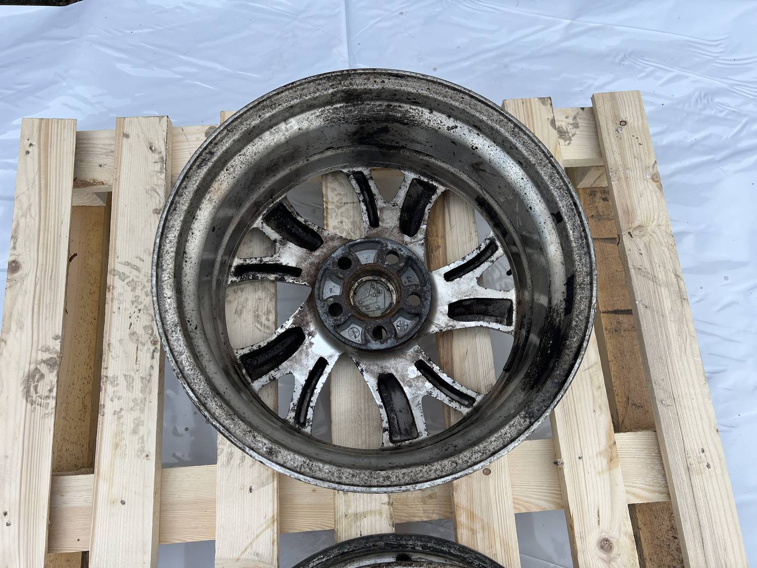 Lietie diski - vieglmetāla (2gab) priekš CITROEN C-CROSSER 2009 5 Lietie diski - vieglmetāla (2gab) priekš CITROEN C-CROSSER 2009