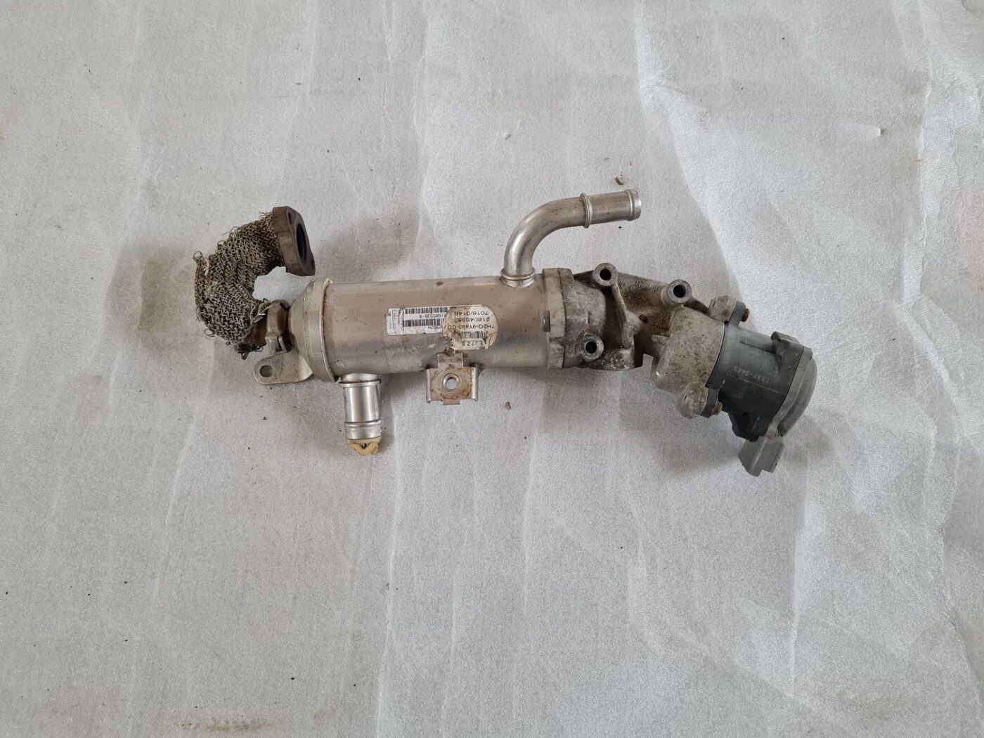 EGR vārsta dzesētājs priekš RANGE ROVER SPORT 2007 2 EGR vārsta dzesētājs priekš RANGE ROVER SPORT 2007