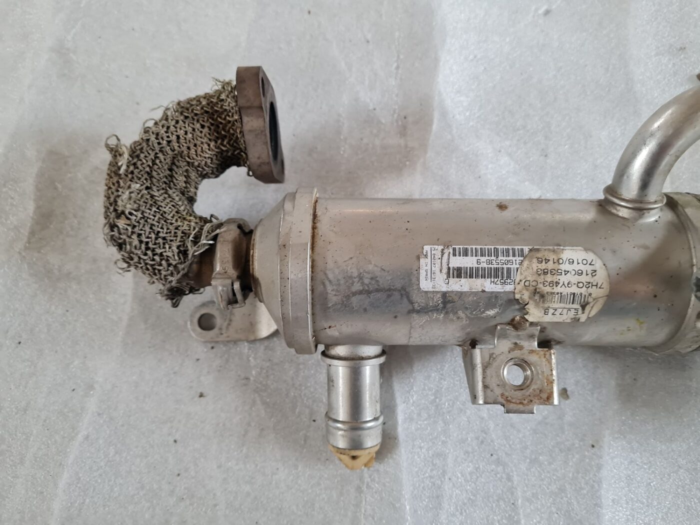 EGR vārsta dzesētājs priekš RANGE ROVER SPORT 2007 5 EGR vārsta dzesētājs priekš RANGE ROVER SPORT 2007