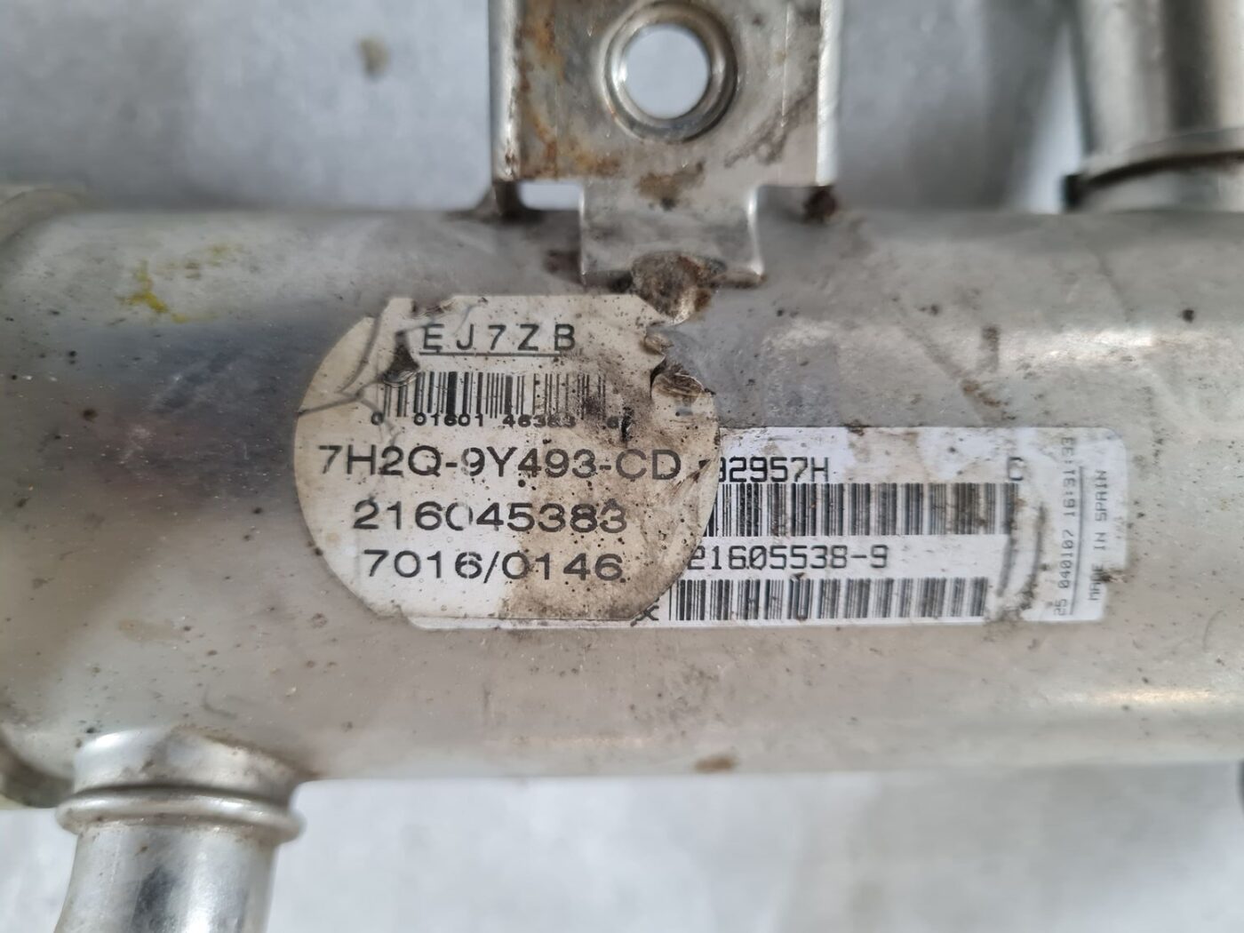 EGR vārsta dzesētājs priekš RANGE ROVER SPORT 2007 3 EGR vārsta dzesētājs priekš RANGE ROVER SPORT 2007