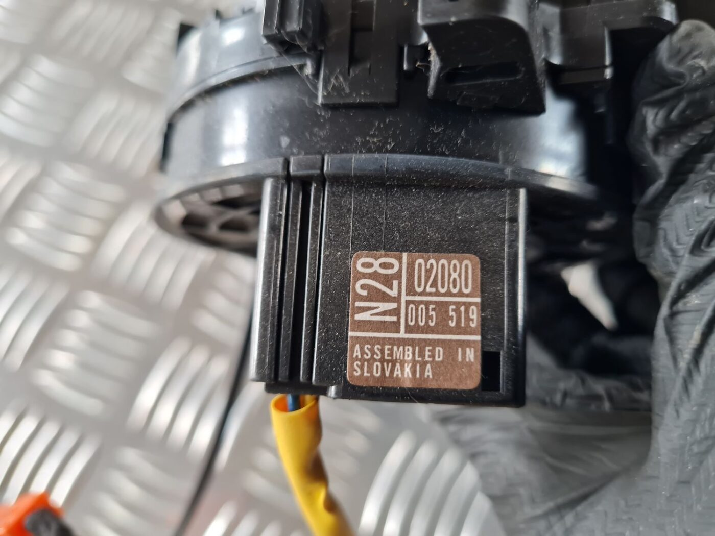 Drošības spilvena slīdgredzens priekš TOYOTA AURIS 2007