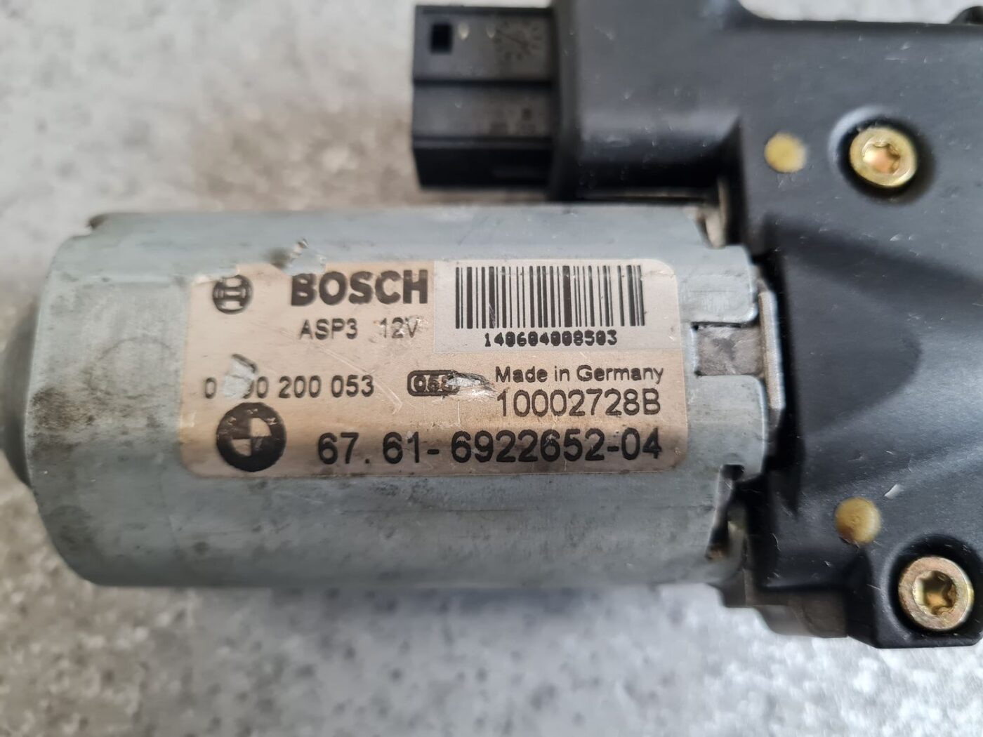 Lūka motors priekš BMW 525 E60 2006 BLACK 5 Lūka motors priekš BMW 525 E60 2006 BLACK