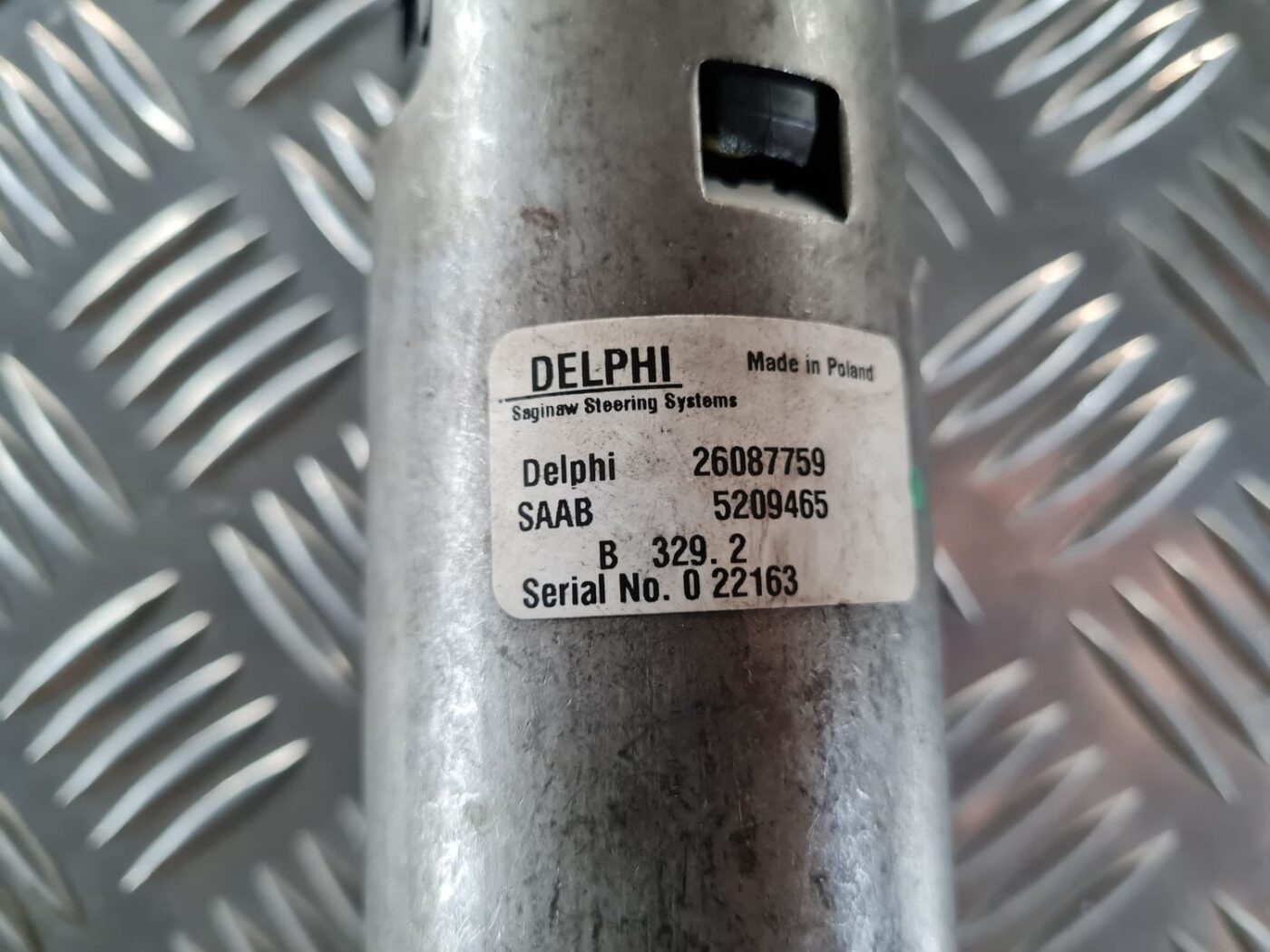 Stūres statnes kardāns priekš SAAB 9-5 1999