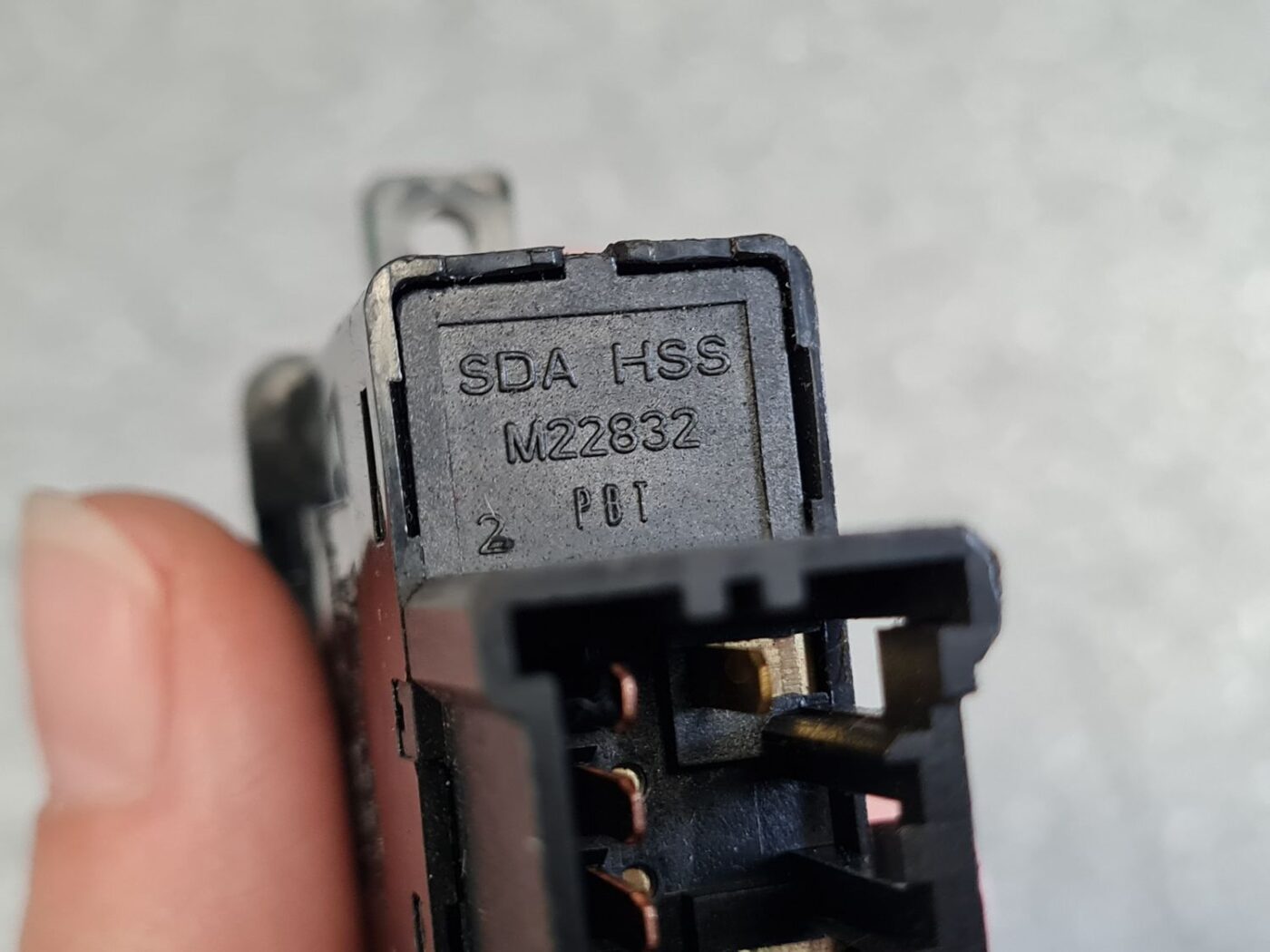 Sēdekļa apsildes ieslēgšanas poga priekš HONDA ACCORD 2003 SILVER