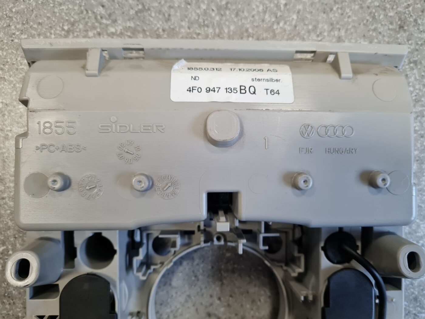 Salona apgaismojuma panelis priekš AUDI A6 2008