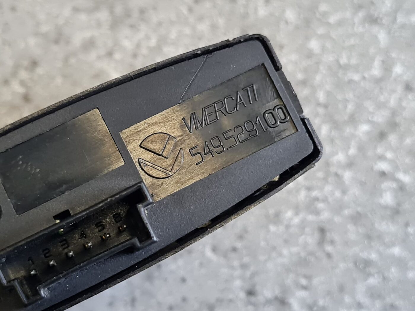 Mērinstrumentu paneļa pārslēgšanas pogas priekš BMW 123 E87 2008 BLACK 3 Mērinstrumentu paneļa pārslēgšanas pogas priekš BMW 123 E87 2008 BLACK