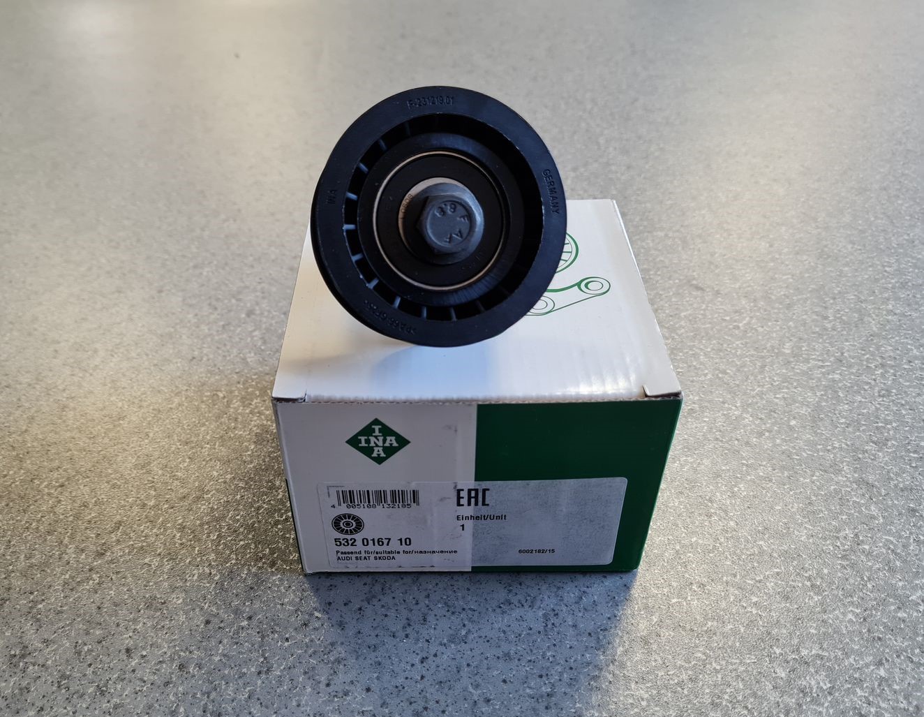 Spriegotājrullītis priekš 2 Spriegotājrullītis priekš