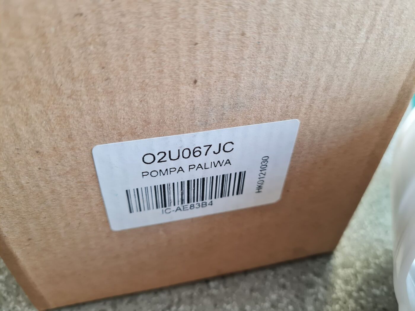 Degvielas tvertnes sūknis priekš 3 Degvielas tvertnes sūknis priekš