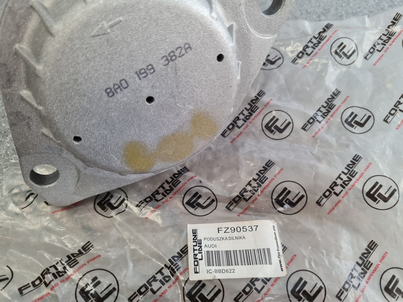 Dzinēja spilvens priekš