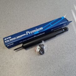 Aizmugurējais amortizators priekš