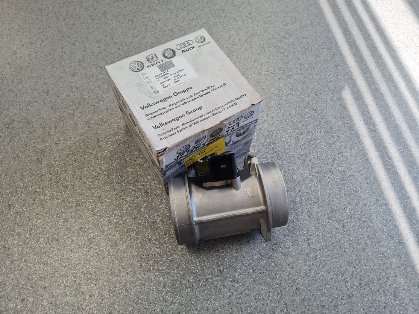 Gaisa plūsmas mērītājs priekš 1 Gaisa plūsmas mērītājs priekš