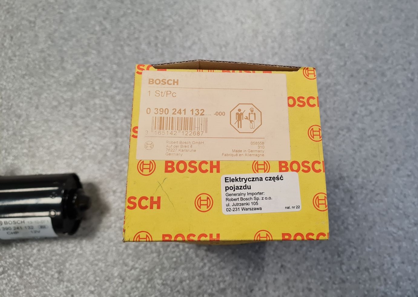 Vējstikla tīrītāja motors priekš 3 Vējstikla tīrītāja motors priekš