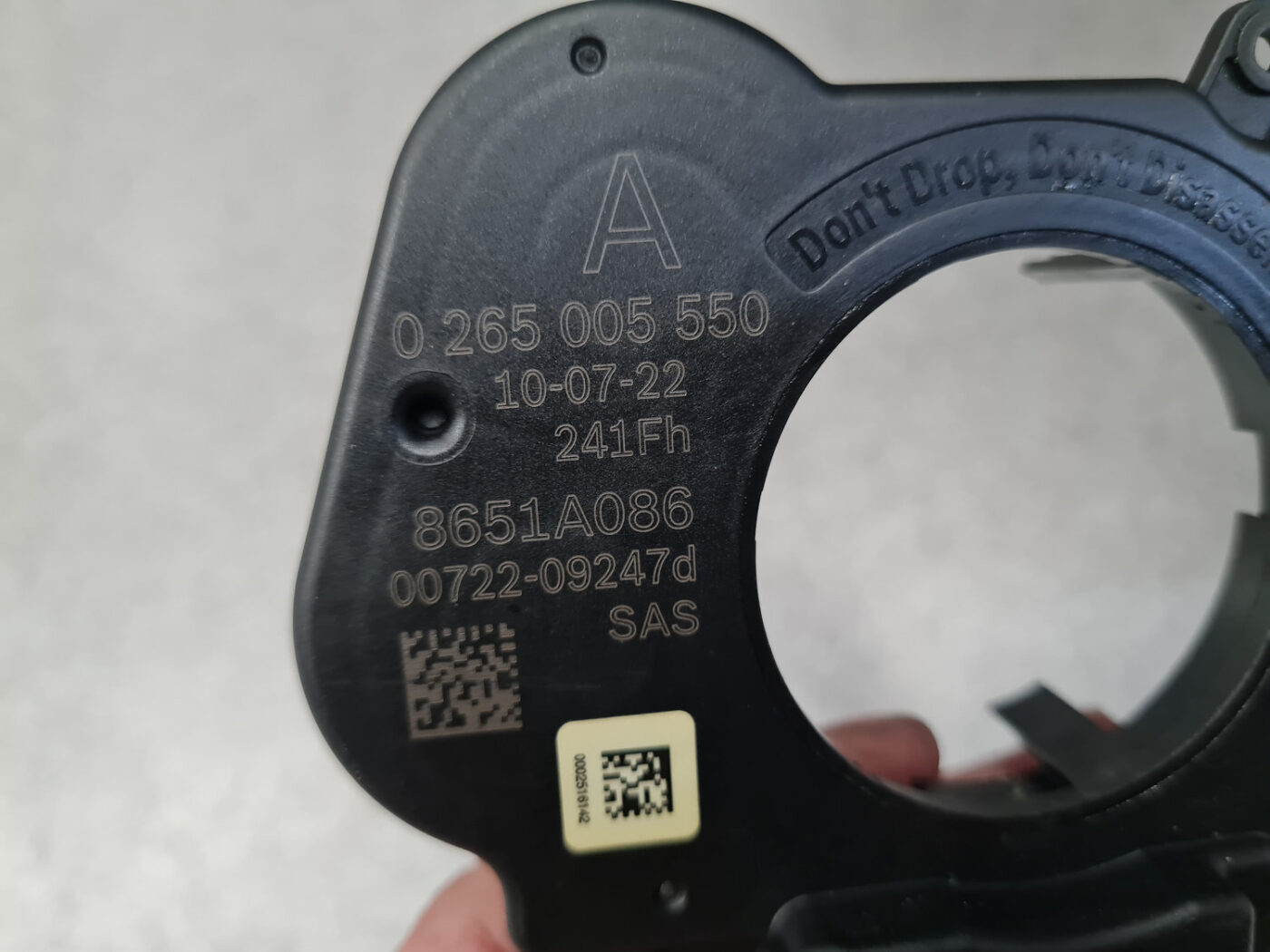 Drošības spilvena slīdgredzens priekš CITROEN C-CROSSER 2009 5 Drošības spilvena slīdgredzens priekš CITROEN C-CROSSER 2009