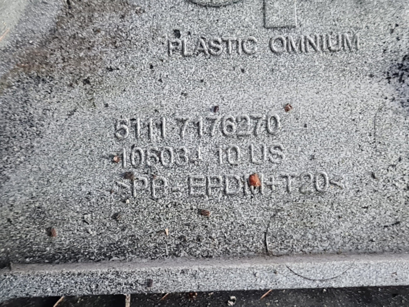 Priekšējais buferis priekš BMW X6 E71 2008-2014 3 Priekšējais buferis priekš BMW X6 E71 2008-2014