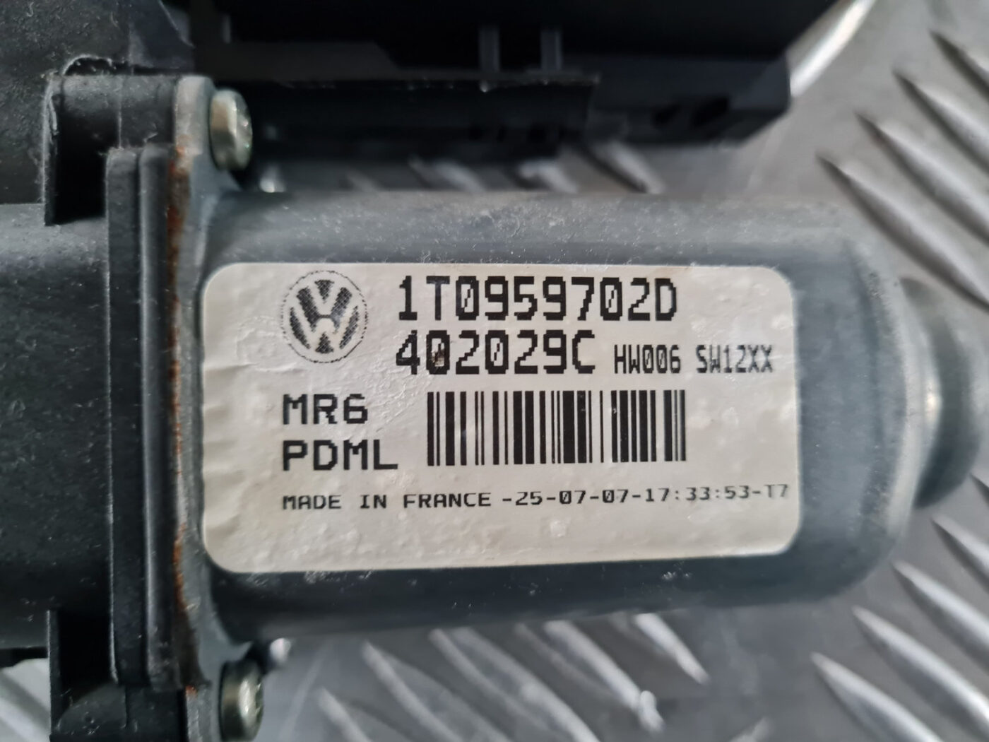 Elektrisko stiklu motors priekš ŠKODA OCTAVIA 2007