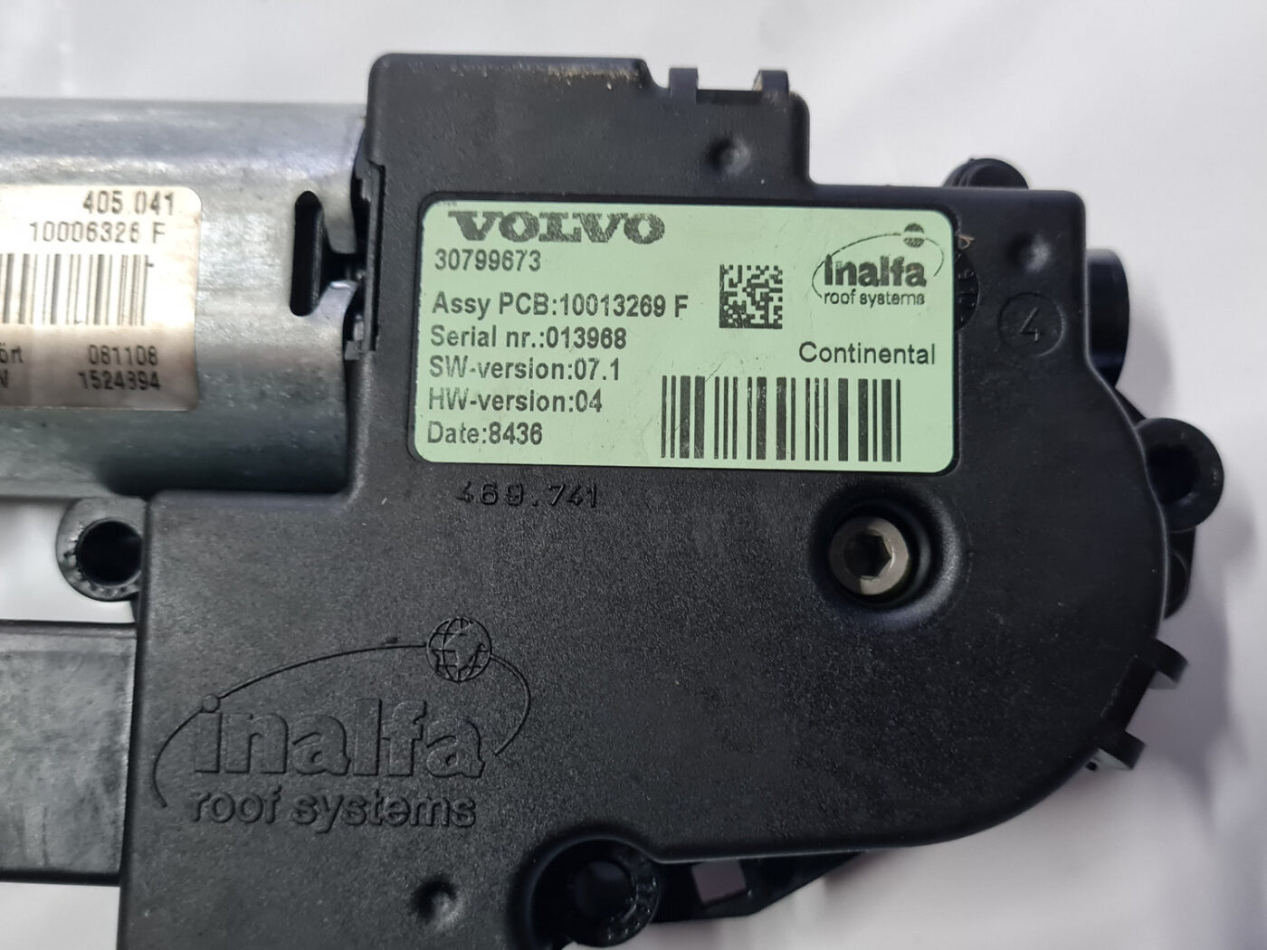 Lūka motors priekš VOLVO XC 60 2009