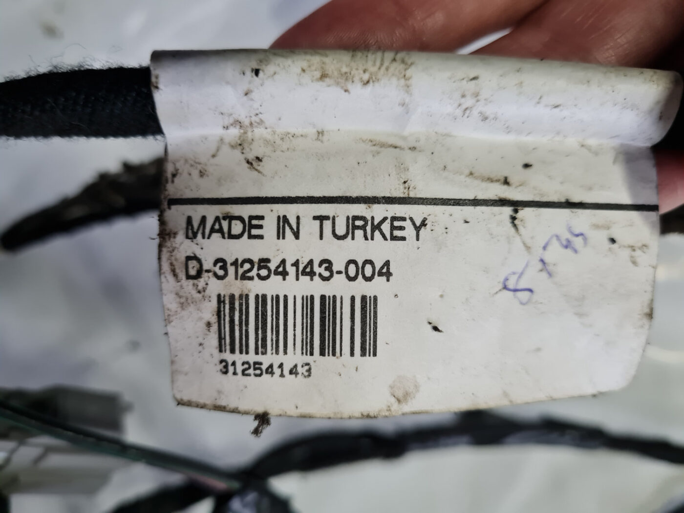 Salona galvenā elektroinstalācija (pīta) priekš VOLVO XC 60 2009