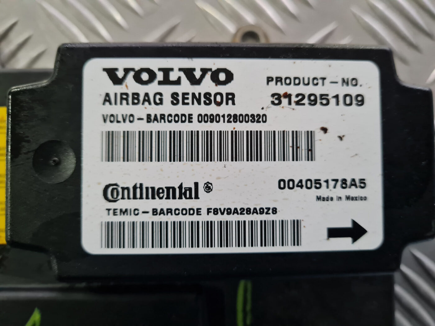 Drošības spilvena vadības bloks priekš VOLVO C30 2009